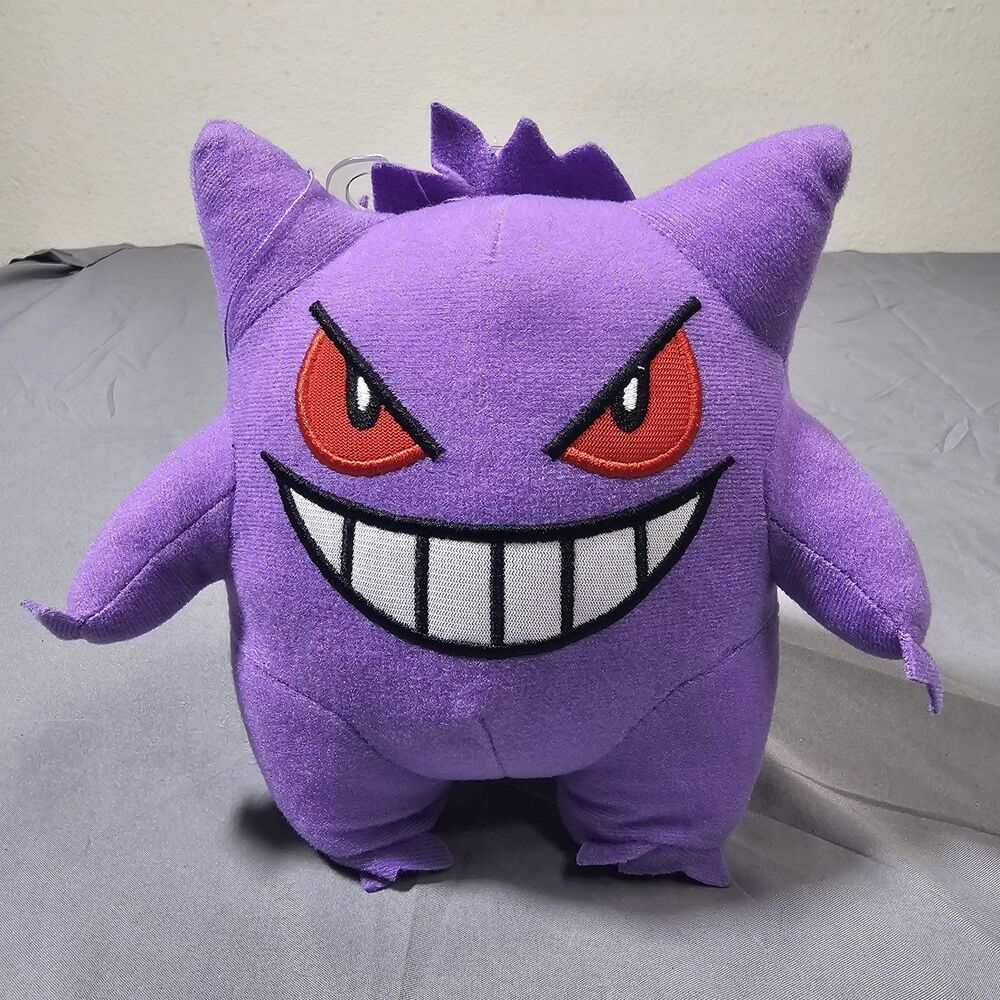 Pokemon Gengar Plush 6 in. Tall, 2022, The Toy Factory Great Condition.